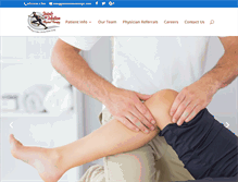 Tablet Screenshot of jointsinmotionpt.com